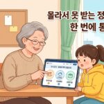정부지원금 통합검색
