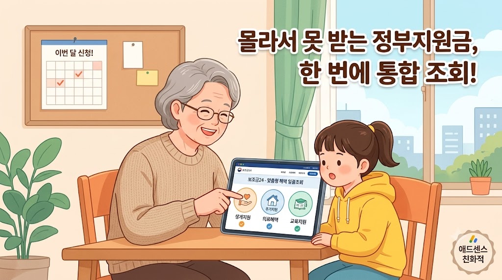 정부지원금 통합검색
